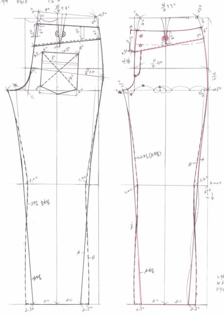 jeans pattern